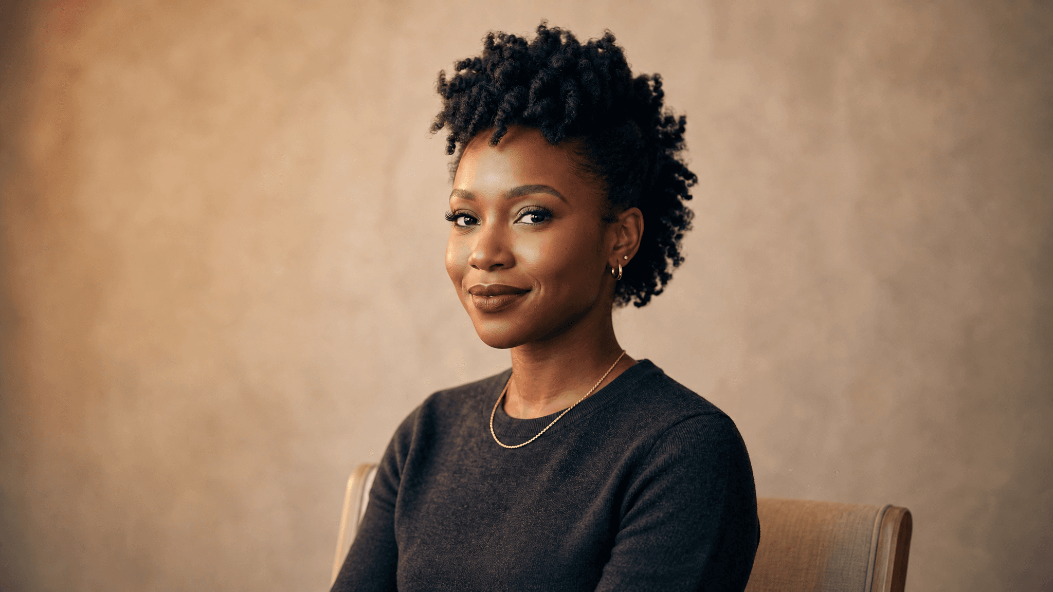 Woman with radiant, healthy skin — Belora personalized beauty
