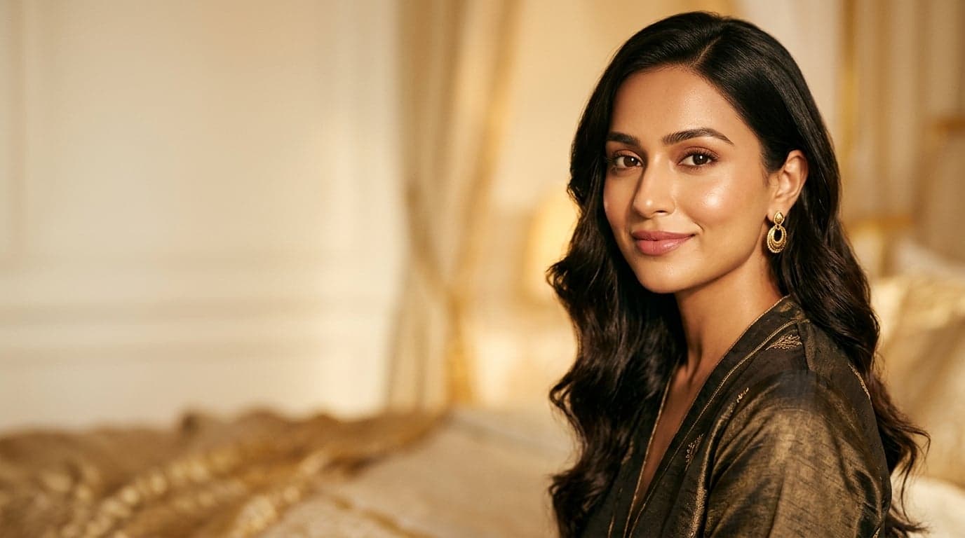 Woman with radiant, healthy skin — Belora personalized beauty